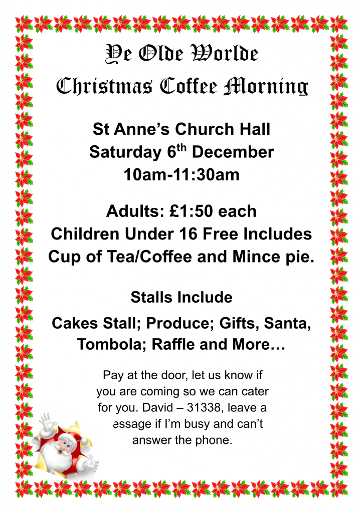Christmas Coffee Morning