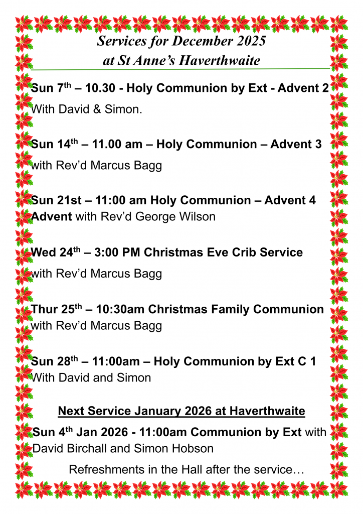 December Services 2025