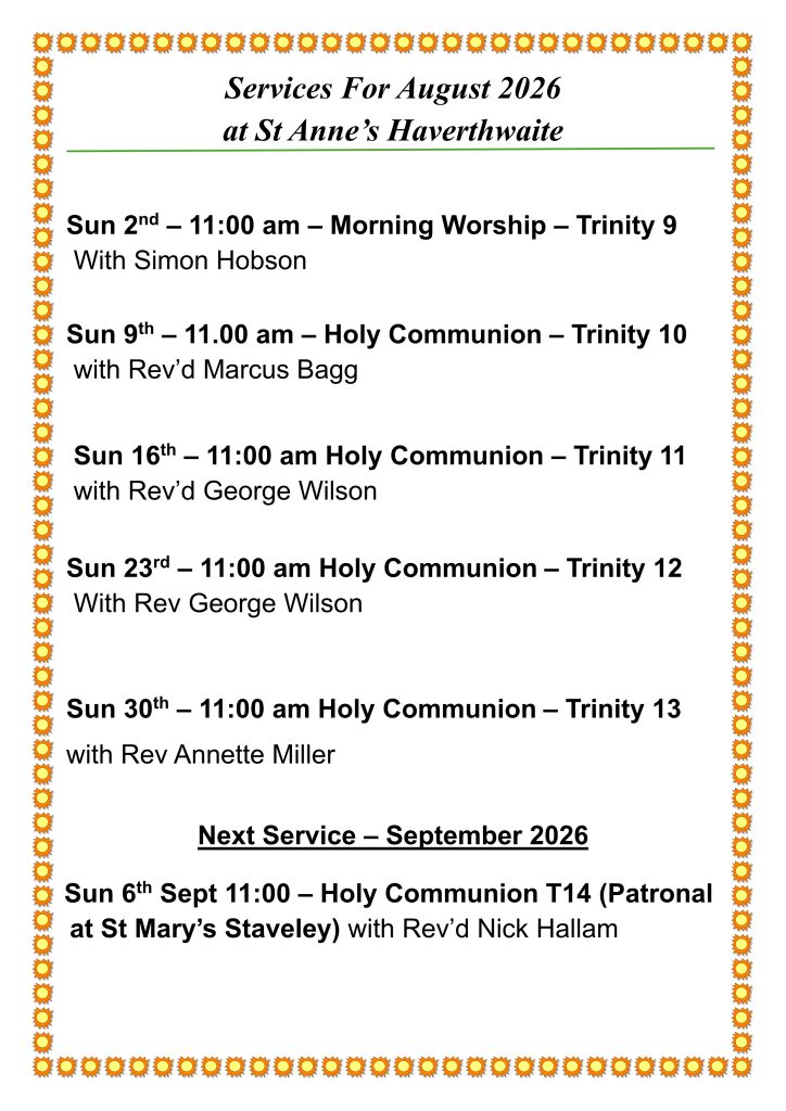Services August revised 21-7-26